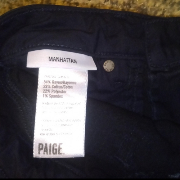 Paige Manhattan boot cut jeans for women - Picture 7 of 11